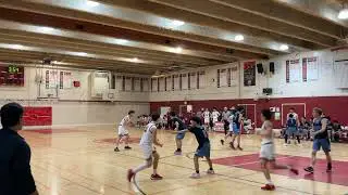 Wallenberg Bulldogs Varsity vs. Lowell Cardinal 1st Half 2/20/2025 (1st Round Playoffs)