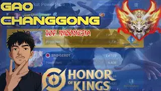 GAMEPLAY | GAO CHANGGONG (Lanling) top Indo-Asia tier legend best jungler| #honorofkings #hokid 