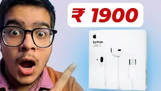 Apple EarPods Review  , best wired earphone under ₹2000 apple type c earphone 