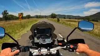 ktm 1190 adventure cruise along moonbi gap rd nsw