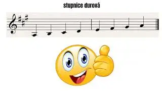 Stupnice 05   Rozd&iacute;l mezi durovou a mollovou stupnic&iacute;