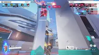 3 roles master player competitive play by 뱅갈호랭이 &mdash; Overwatch 2 Replay T8Q7YX