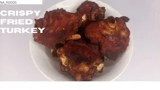 No boiling! Crispy buttermilk fried turkey recipe .  Perfect Christmas turkey. VLOGMAS DAY 18