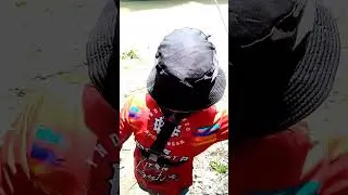 Fishing using earthworm #fishing #fishinglife #angler #hobbies #trendingshorts
