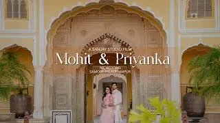 Cinematic Royal Pre-Wedding Shoot at Samode Palace, Jaipur | A Fairytale in Motion|