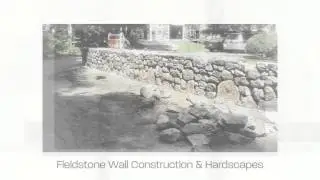 Bedford MA Fieldstone Wall