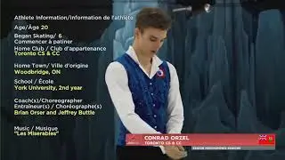 Conrad Orzel - 2021 Skate Canada Challenge FS