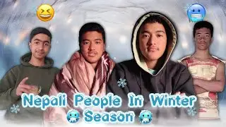 Nepali People In Winter Season || Nepali Comedy Video || Sonam Magar