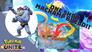 MASSIVE CRIT BUILD!! - Machamp Best Build - Pok&eacute;mon Unite