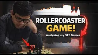 Crazy Blitz Game| Analyzing My OTB Chess Game
