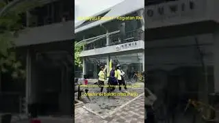Gowes sunmori, rute cibubur ke  grand depok city, berakhir di bakso mas Pardjo