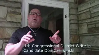 Don Czerwinski State of Ohio 11th Congressional District Candidate