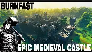 Valheim Tour around Epic Medieval Town