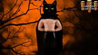 Ponto Exu Gato Preto - Metade Homem Metade Felino (Legendado) @SociedadeSerpenteNegra