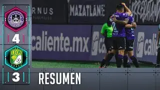 Mazatlán FC  4-3 León | Resumen | Liga BBVA MX