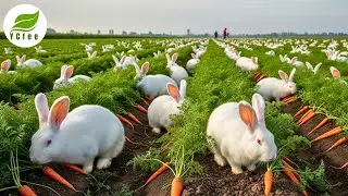 Millions of Rabbits Raised for Meat 😱 Inside the Shocking Rabbit Farming Industry