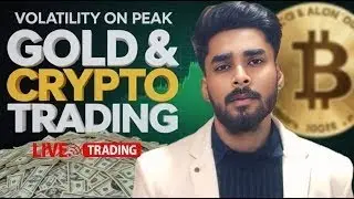 LIVE TRADING GOLD & CRYPTO || US SASSION 23 JAN || LIVE MARKET ANALYSIS || 50$ TO 500$ DAY - 4