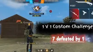 vs 1 free fire customfree fire 🔥 !! impossible 1 vs 6 custom 2022free 🔥🚒 !! Garena #freefire