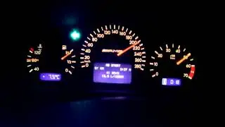 Mercedes E55 AMG W210 0-250 km/h