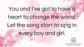 Heart to Change the World- Instrumental