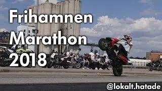 Frihamnen Marathon 2018 - lokalt hatade