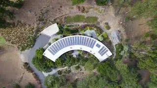 Crescent-Shaped Home in the Monterey Bay