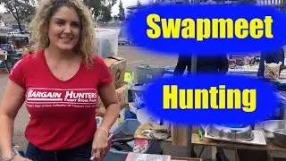 Swapmeet Fleamarket Treasure Hunting San Diego Storage Wars with Casey
