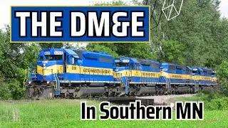 The Dakota, Minnesota, and Eastern! in Southern Minnesota -ALL EMD-