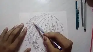 My Drawing From| Demon Slayer | Zenitsu | #Shorts