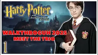 Гарри Поттер и философский камень PS2 | Прохождение 2025 | Встречайте трио #1
