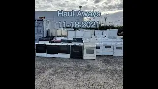 11/18/21 Update* Wholesale - Used Haul Away Appliances for Sale in Bulk or by Truckload