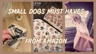 Small Dog Breeds Amazon finds/must haves Tik Tok compilation (with links)