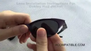 Half Jacket Lens Replace Instruction - Acompatible.com