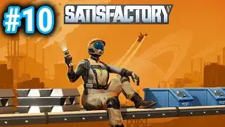 Satisfactory - Episode 10 - 2025 PS5 Gameplay - Time For Some Walls!