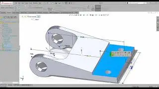 [#VADUNI] - Hướng dẫn tự học SOLIDWORKS miễn ph&iacute; - B&agrave;i tập dựng khối số 5