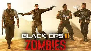 ANCIENT EGYPT ZOMBIES w/ FULL EASTER EGG! (INSANE) - BLACK OPS 3 ZOMBIES CUSTOM GAMEPLAY!