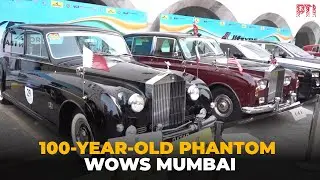 Vintage Car Fiesta in Mumbai showcases 100-year-old Rolls-Royce Phantom