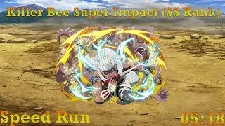 Naruto Shippuden: Ultimate Ninja Blazing - Killer Bee Super Impact (SS Rank): Speed Run (05:18)