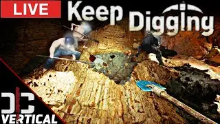 LIVE - Keep Digging - Co-op Game Find Treasures, Sell, and Upgrade your Tools
