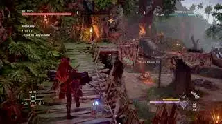 Horizon Forbidden West Fenrise rebel camp walkthrough easy way