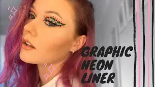 Graphic Neon Liner