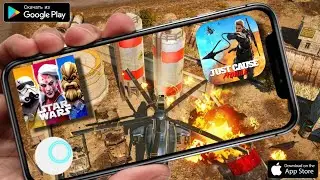 2 НОВЫЕ ТОПОВЫЕ НОВИНКИ НА АНДРОИД ОБЗОР JUST CAUSE MOBILE , STAR WARS HUNTERS ANDROID GAMEPLAY 2021