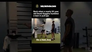 Nearly 50 years old, Goggins proved that relentless training can outlast youthful energy #goggins