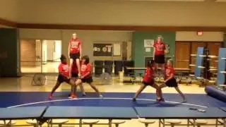 Beginning Stunt - Double Thigh Stand