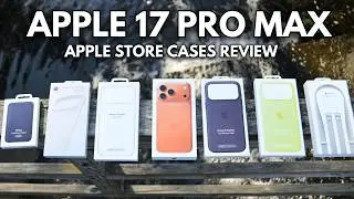 Обзор всех официальных чехлов Apple для iPhone 17 Pro Max (TechWoven, Silicone, Clear, Beats)