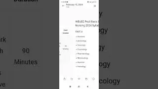 Post Basic Bsc Nursing entrance syllabus