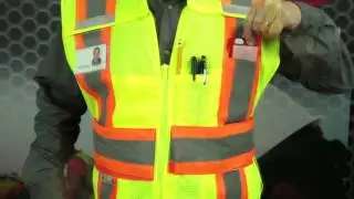 Radians SV24 2 Class 2 Breakaway Expandable Two Tone Safety Vest by Abolox