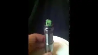 Verti-coil with Gravi-wick with Juice Flow final wick set up! #Patriot RDA
