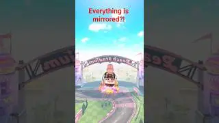 The WHOLE map is in Mirror Mode?! Mario Kart World #switch2 #mirrormode #mariokartworld