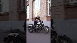 Как звучит байк - Groza XS650 #круизер #grozaxs650 #звуквыхлопа